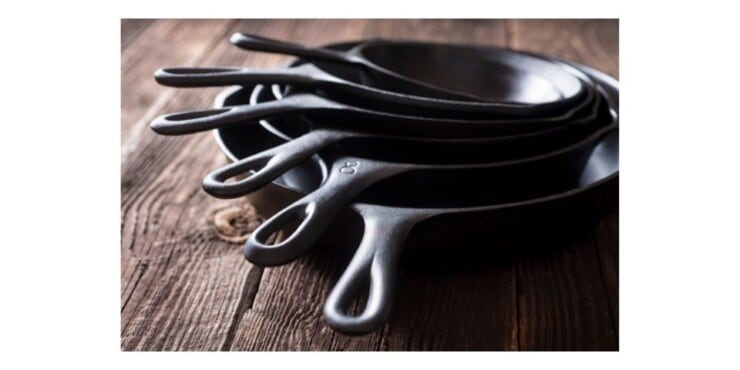 What makes cast iron skillets good